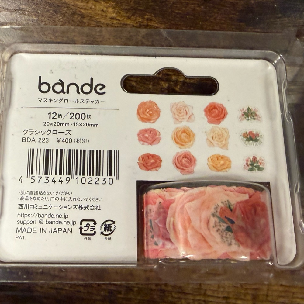 Floral and Fruit Washi Tape Set - Picture 7 of 7